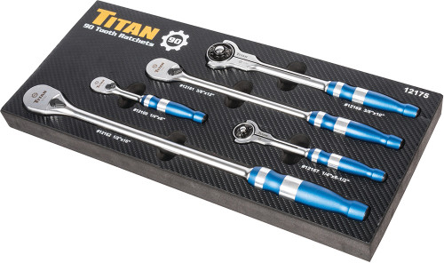 PG125 - 5 PC. 90 TOOTH RATCHET SET