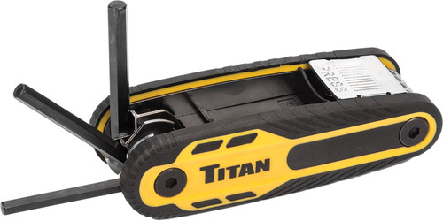 PG176 - Ensemble de 8 clés hexagonales verrouillables SAE, de 3/32 po à 1/4 po