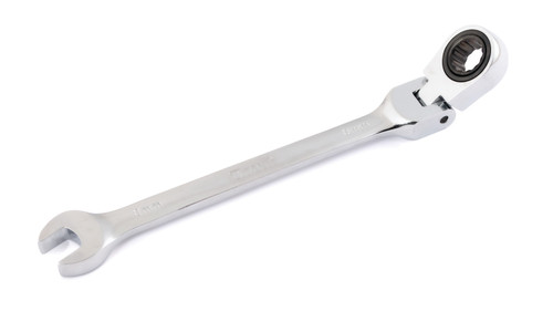 8 mm 12 pt. Flex-Head Ratcheting Combination Wrench