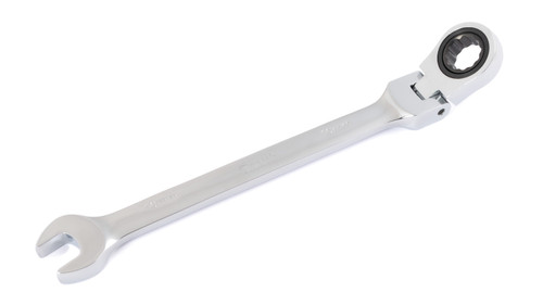 10 mm 12 pt. Flex-Head Ratcheting Combination Wrench