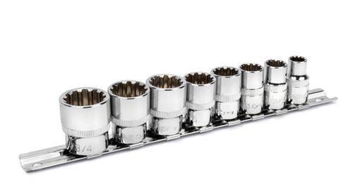 8 pc. 3/8 in. Drive SAE Spline Set