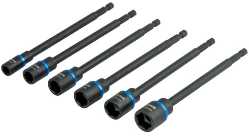 6 pc. 6 in. Metric Impact Nut Driver Set - 15241