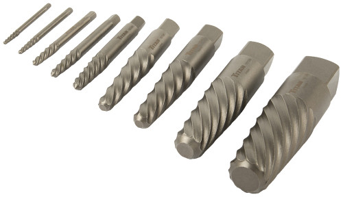 PG120 - 9-PC SCREW EXTRACTOR SET, #1 - #9
