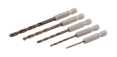 5 pc. Hex Shank Drill Bit Set