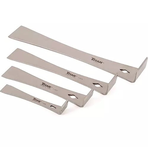 4 pc. Stainless Steel Pry Bar Set