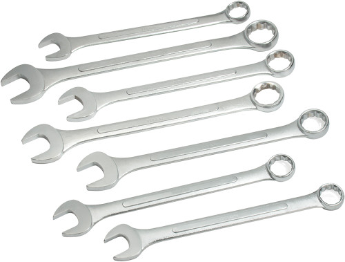 PG156 - 7 PC. 12 PT. METRIC JUMBO COMBINATION WRENCH SET