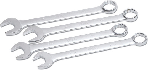 PG163 - 4 PC. 12 PT. SAE JUMBO COMBINATION WRENCH SET