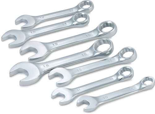 7 pc. 12 pt. Ensemble de clé de combinaison métrique Stubby