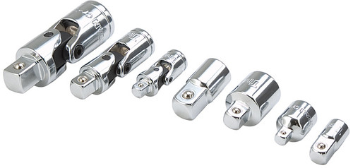 PG142 - 7 PC. ADAPTER AND UNIVERSAL JOINT SET