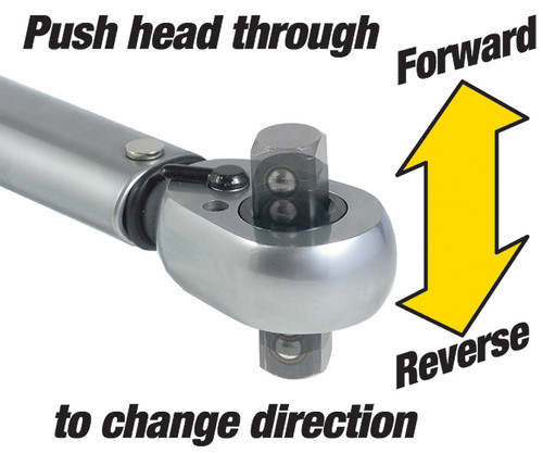 1/2 in. Drive Reversible Torque Wrench