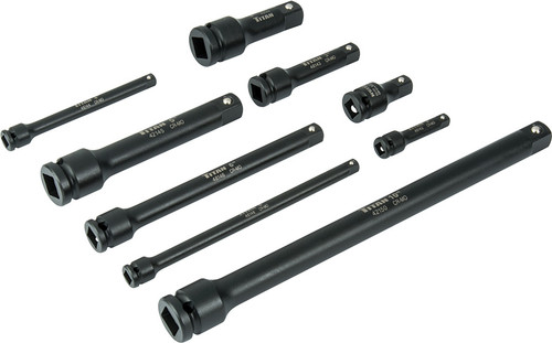 PG147 - 9-PC ASSORTED IMPACT EXTENSION BAR SET