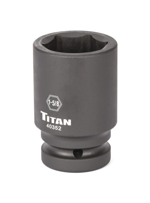 1-5/8 in. 1 in. Drive 6 pt. Deep Impact Socket