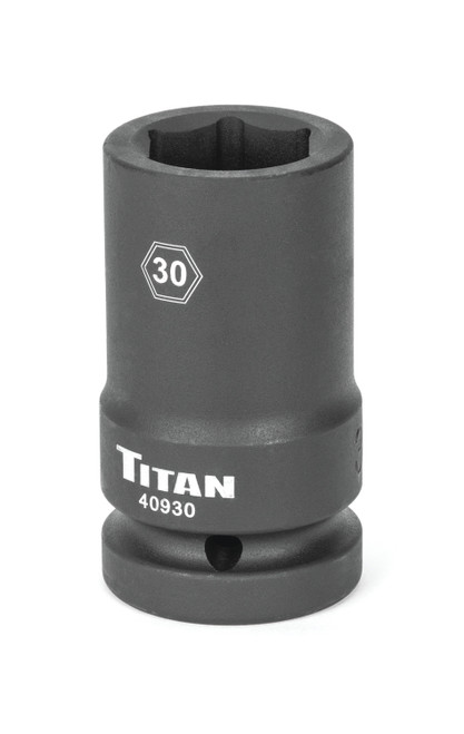 30 mm 1 in. Drive 6 pt. Deep Impact Socket