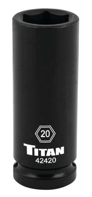 20 mm 1/2 in. Dr 6pt Deep Impact Socket