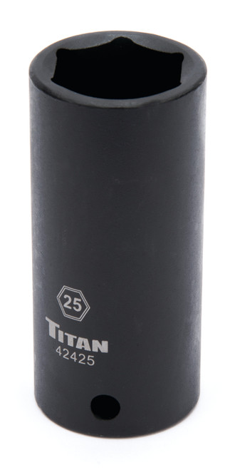 25 mm 1/2 in. Dr 6pt Deep Impact Socket