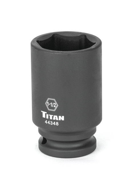 1-1/2 po. 3/4 po. Lecteur 6 pt. Deep Impact Socket