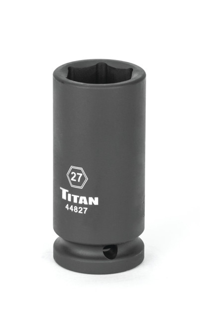 27 mm 3/4 dans. Lecteur 6 pt. Prise d’impact profonde