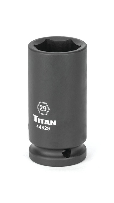 29 mm 3/4 dans. Lecteur 6 pt. Prise d’impact profonde