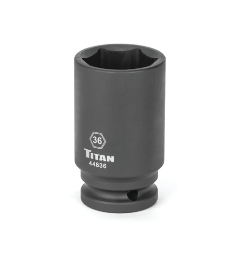36 mm 3/4 in. Drive 6 pt. Deep Impact Socket