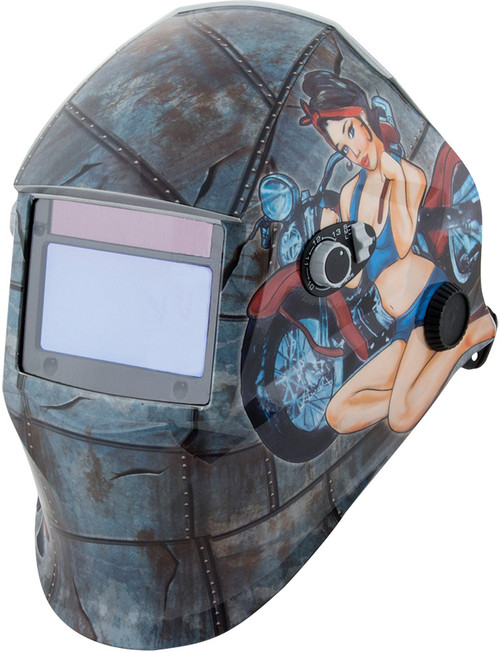 PG330 - WELDING HELMET ADF BIKER GIRLS