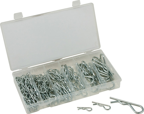 PG295 - ASSORTIMENT DE 150 PIÈCES POUR ATTACHES À GOUPILLES