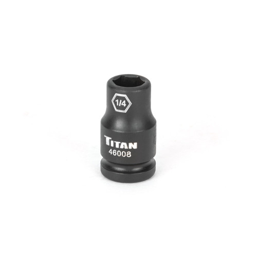1/4 in. 1/4 in. Drive 6 pt. Standard Impact Socket