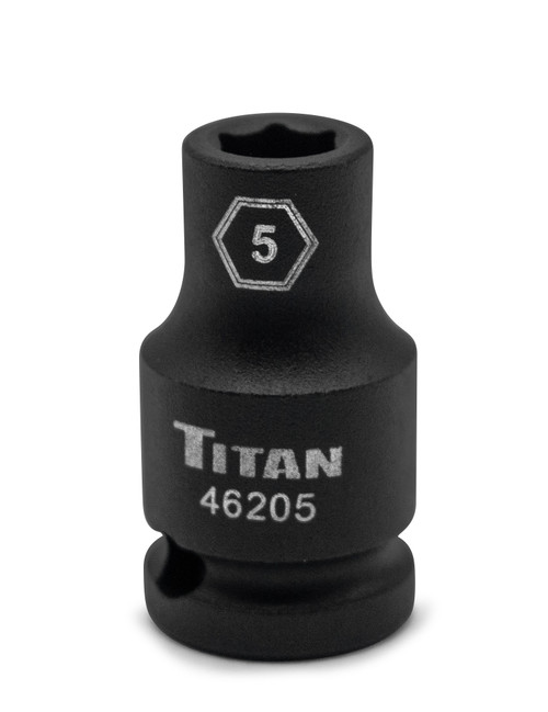5 mm 1/4 in. Drive 6 pt. Standard Impact Socket