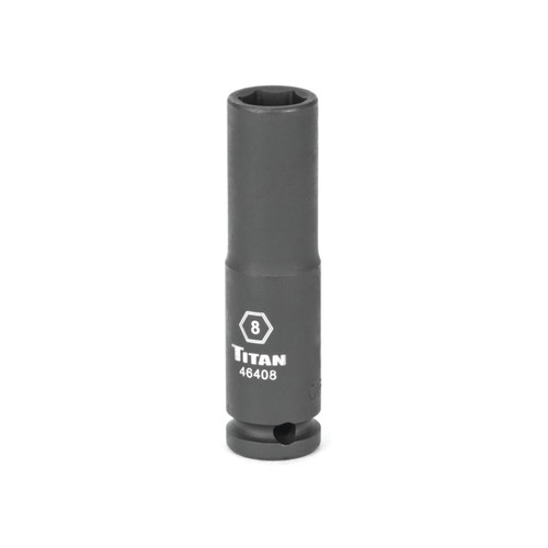 8 mm 1/4 dans. Lecteur 6 pt. Prise d’impact profonde