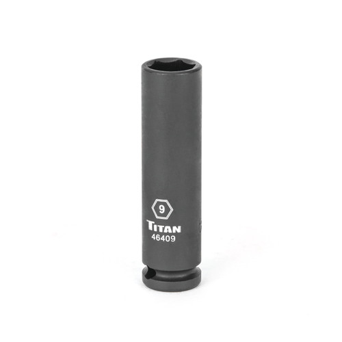 9 mm 1/4 dans. Lecteur 6 pt. Prise d’impact profonde