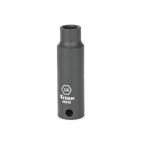 3/8 dedans. 3/8 dedans. Entraînement 6 pt. Deep Impact Socket
