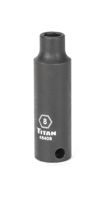 8 mm 3/8 dans. Lecteur 6 pt. Prise d’impact profonde