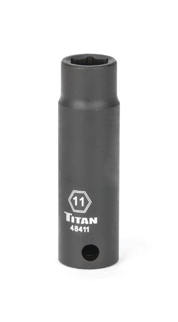 11 mm 3/8 dans. Lecteur 6 pt. Prise d’impact profonde