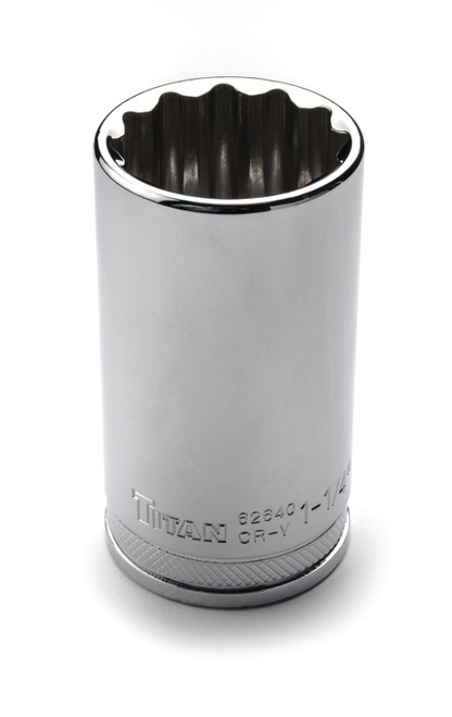 1-1/4 in. 1/2 in. Drive 12 pt. Deep Socket