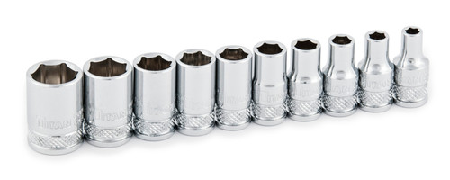 10 pc. SAE 1/4 in. Drive Standard Socket Set