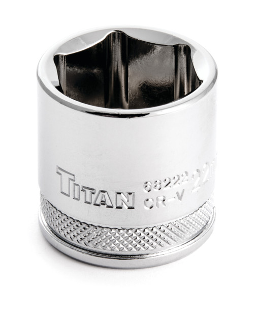 22 mm 3/8 in. Drive 6 pt. Standard Socket