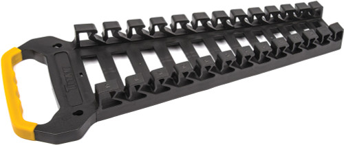 PG221 - 12-SLOT EASY CARRY WRENCH RACK, METRIC SIZES 8MM - 19MM