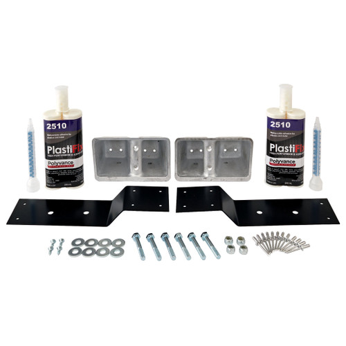 Kit de réparation de capot Kenworth W900, Carré