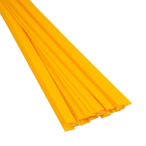 Polypropylene Strip, 3/8” x 1/16”, 30 ft., Yellow