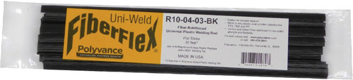 PG313 - Ruban UNI-WELD FIBERFLEX, 9,5 mm x 1,6 mm, 9,14 m, noir
