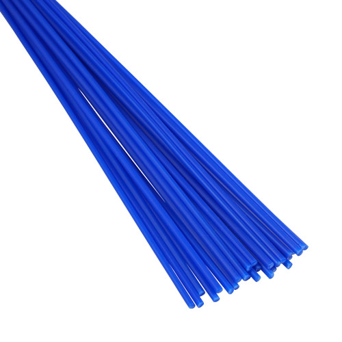 High Density Polyethylene Rod, 1/8” diameter, 1 lb., Blue