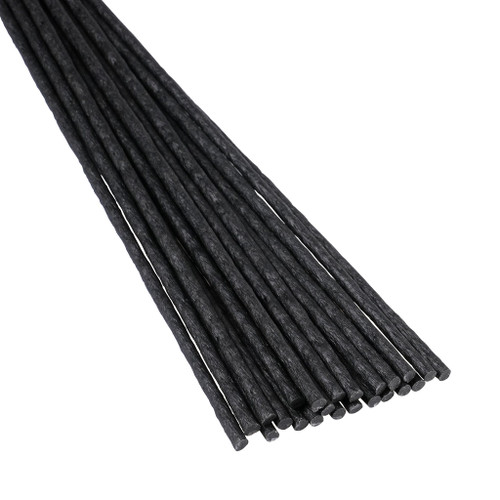 PP + GF15 Rod, 3/16 " diamter, 1 lb., Noir