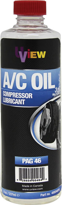 PG409 - PAGE 46 BOUTEILLE D’HUILE DE COMPRESSEUR, 8 OZ/240 ML PG409 - PAGE 46 BOUTEILLE D’HUILE DE COMPRESSEUR, 8 OZ/240 ML