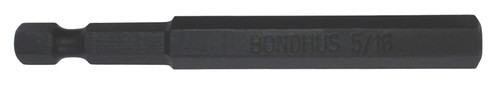BONDHUS 5/16 X 3" HEX END POWER BIT