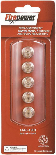 TIP 5PKCUTTING25A/35A 0.8mmF/P