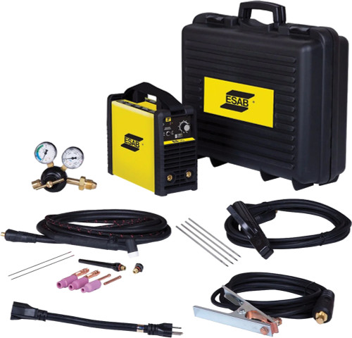 ESAB ES 95i DC TIG AND STICK PORTABLE SUITCASE WELDER, 115VAC