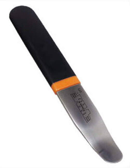 Outil indiscret de garniture à grand rayon, en acier inoxydable, poignée trempée Outil indiscret de garniture à grand rayon, en acier inoxydable, poignée trempée