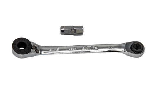 Mèche hexagonale de 1/4 » et 5/16 » Cliquet et insert carré de 1/4 po, double extrémité