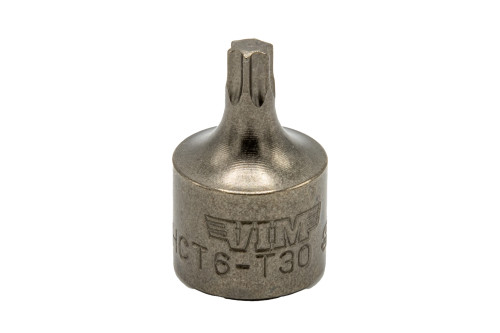 T30 Half Cut Torx, One Piece Impact Driver,  3/8" Sq. Dr.