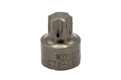T60 Half Cut Torx, One Piece Impact Driver, 3/8 " Sq. Dr.
