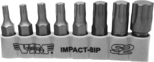 PG169 - 8-PC IMPACT TORX® PLUS BIT SOCKETS, IP20-IP55